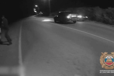 В Башкирии пьяный водитель без прав устроил погоню на трех колесах