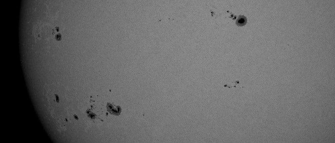 Снимок светила, сделанный накануне | Источник: Лаборатория солнечной астрономии (XRAS) / Telegram.com