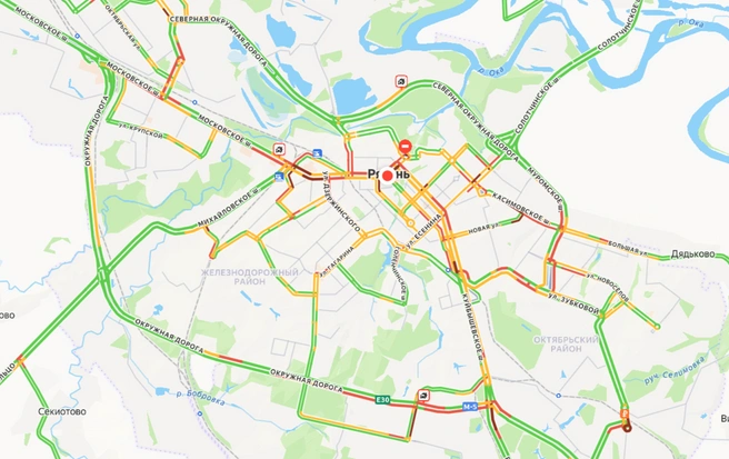 Данные актуальны на 17:25 | Источник: yandex.ru/maps