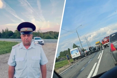 На трассе М-8 в ДТП с иномарками погиб пожилой водитель