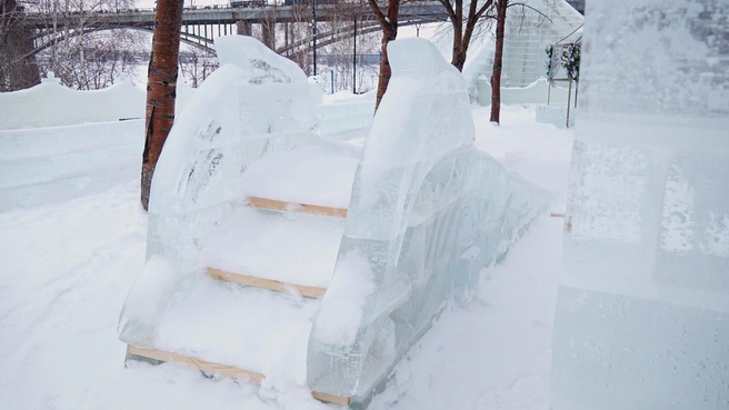 В начале горки для малышей | Источник: Антон Дигаев / NGS.RU