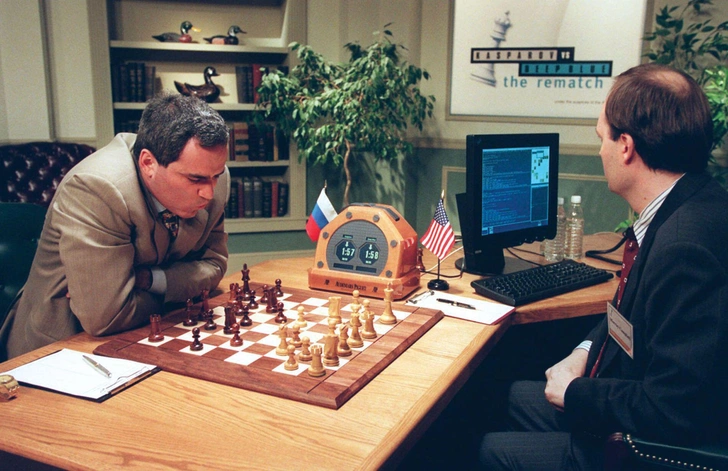 Советский шахматист против компьютерной программы, 1997 | Источник: ZUMA Press via Legion Media 