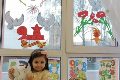 Семьи следователей участвовали в «Окнах Победы» и «Георгиевской ленточке»