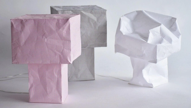 Лампа-конверт Tsubomi от Казухиро Яманака