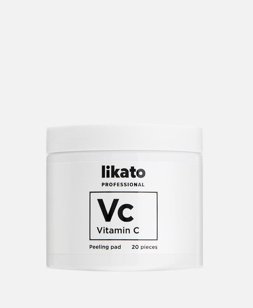 Пилинг-пэды для совершенной кожи Likato Professional Peeling pad vitamin C