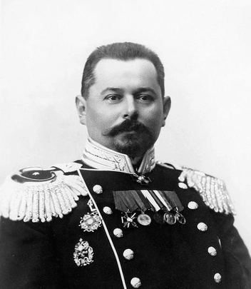 Статский советник В.&nbsp;С.&nbsp;Кравченко, конец 1912 г. | Источник: иллюстрация из книги Кравченко В.&nbsp;С.&nbsp;«Через три океана». СПб., 2002 г.