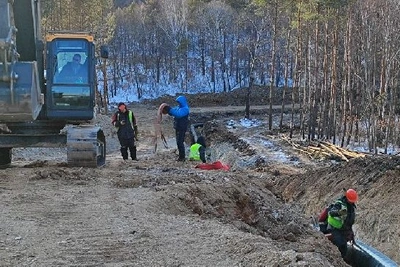 На «Силе Сибири» в Приамурье идёт ремонт