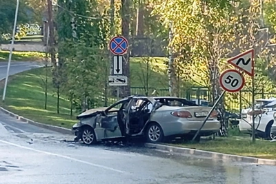Авария с пожаром на Дачном шоссе: детали происшествия