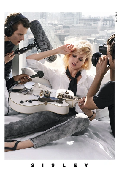 Линдси Виксон (Lindsey Wixson) с Рубеном Рамахером (Reuben Ramacher),Sisley | Источник: архив пресс-служб