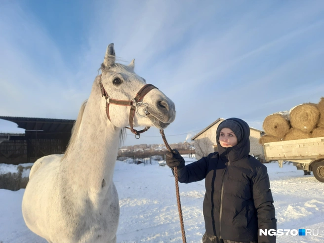 Ромео великодушно согласился попозировать | Источник: Анастасия Харламова / NGS70.RU