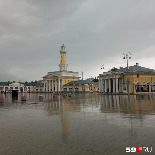 Пожарная каланча — символ Костромы. Сейчас там туристический центр | Источник: Вероника Свизева / 59.RU