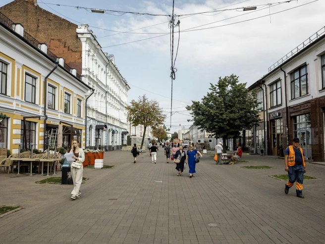 Летние веранды на Кирова временно прикрыли | Источник: Александр Куренной / 76.RU