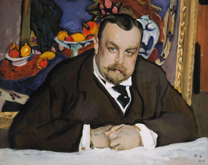 Валентин Серов. Портрет И. А. Морозова, 1910. | Источник: Государственная Третьяковская галерея