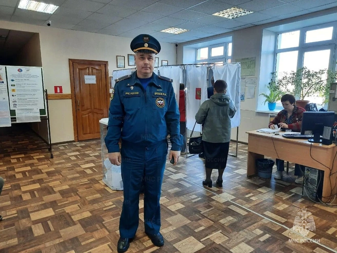Выборы в Тамбовской области обошлись без происшествий | Источник: static.mchs.gov.ru