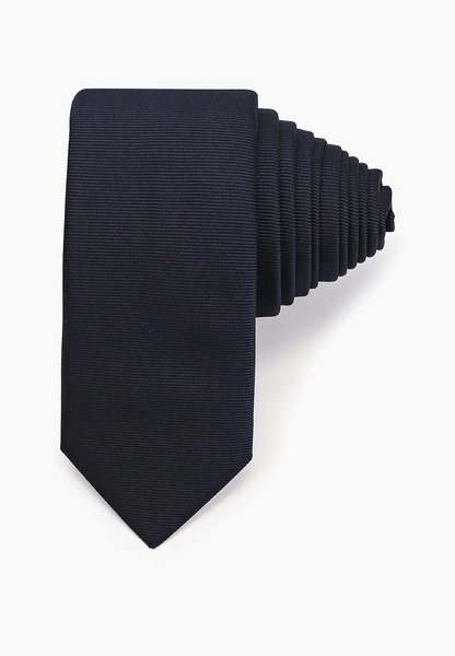 Черный классический галстук