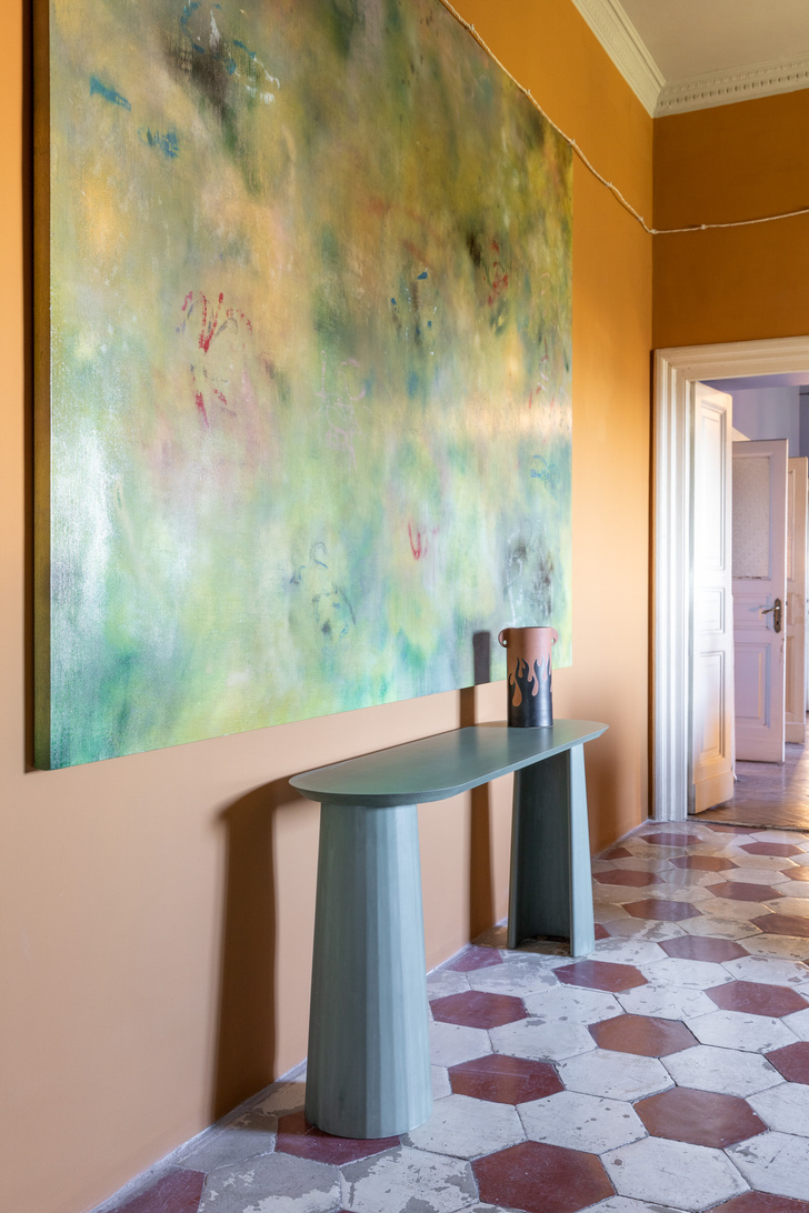 Apartamento: яркая дизайн-галерея в Риме