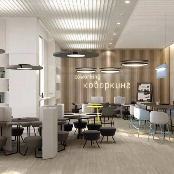 А вот так будет выглядеть зона коворкинга | Источник: Префектура ВАО / T.me