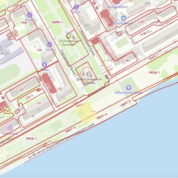 Участок 23:43:0206019:8187 | Источник: Росреестр 
