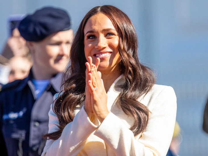 Герцогиня Меган во второй день Invictus Games в Гааге, Нидерланды, 17 апреля 2022