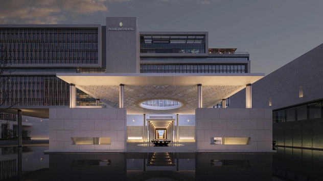 Восточная гармония и современный дизайн: отель InterContinental в Китае