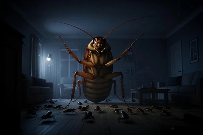 Морозную зиму Волгограда атаковали черные тараканы