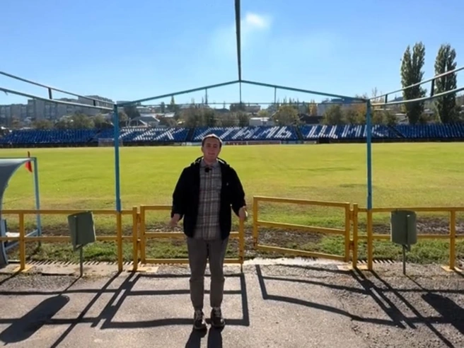 Здесь до сих пор проходят матчи чемпионата региона | Источник: Никита Землянухин / TikTok