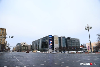 В первый день января Тверская выглядит пустой | Источник: Татьяна Спиридонова / MSK1.RU