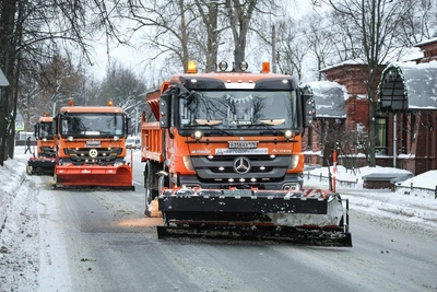 Циклон Френсис наметал в Петербурге метр снега