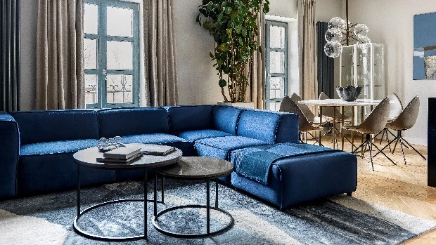 Трехуровневая квартира 110 м² в Москве