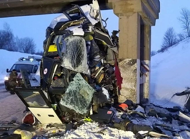 Водитель автобуса, попавшего в смертельное ДТП под Рязанью, мог уснуть за рулем | ya62.ru