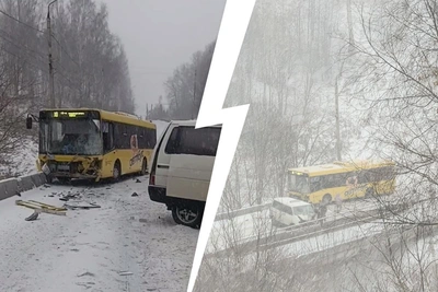 Авария автобуса в Ярославле: есть пострадавшие