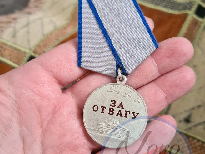 Владелец медали «За отвагу» не объявился в течение месяца после её обнаружения. | Источник: NOVO_TODAY / vk.ru