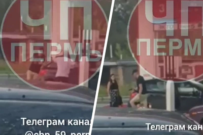 Драка со стрельбой на заправке в Перми