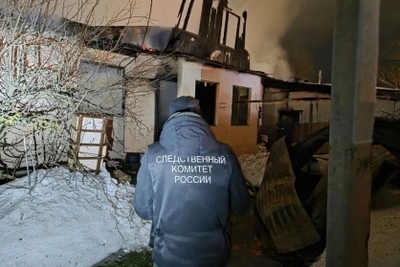 СК начал проверку из-за гибели мужчины в пожаре