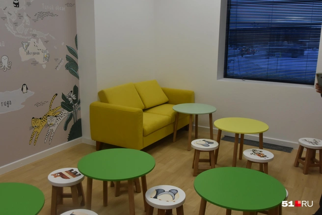 Игровая зона для детей до 7 лет | Источник: Александра Балаба