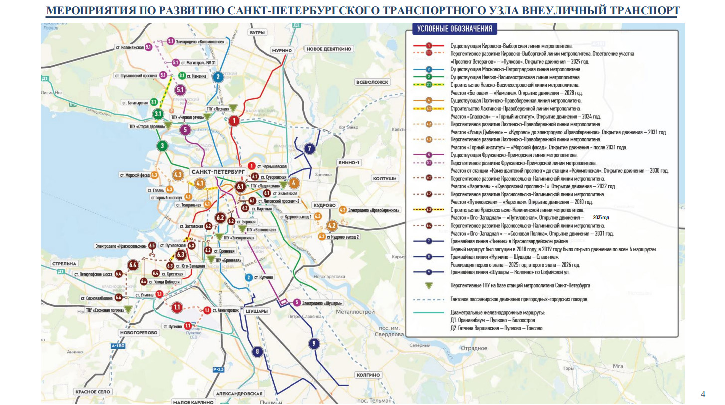Маршрут до Колпино, метро до «Кудрово» и трамвай по ж/д путям. Схема — какие рельсы пророчит Смольный