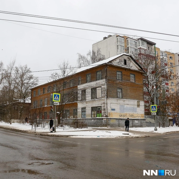 Деревянные дома на улице Республиканской попали в зону застройки | Источник: Наталья Бурухина / NN.RU