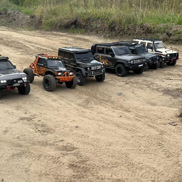 У внедорожников полный привод — как у настоящих | Источник: rctrophy54 / vk.com