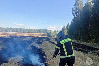 18 возгораний ликвидировали орловские пожарные за сутки