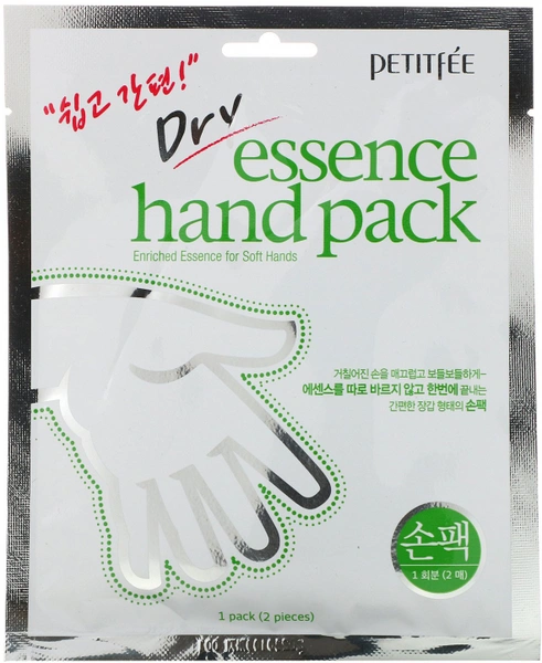 Petitfee Маска-перчатки для рук Dry Essence Hand Pack