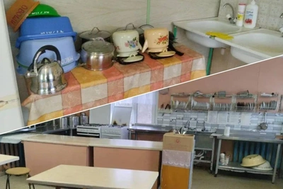 Defective dishes, improper temperature found in Ukholovsky schools