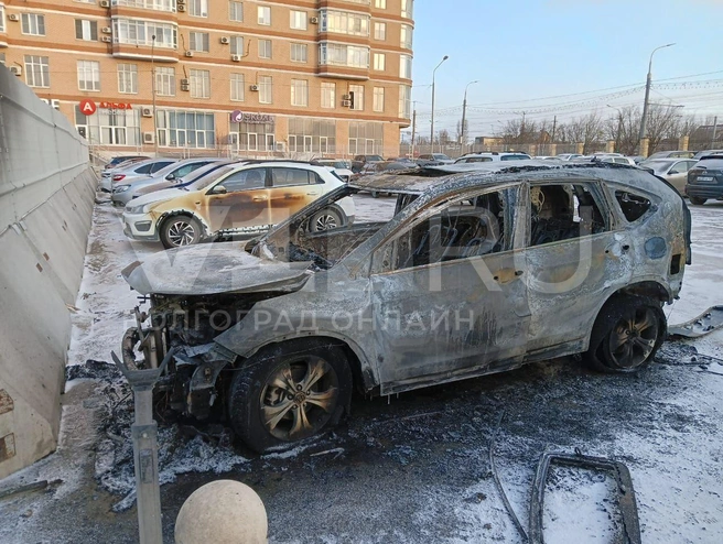 Причина возгорания пока что выясняется | Источник: читатели V1.RU
