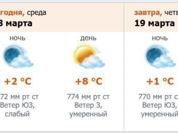 Скриншот с метеорологического портала meteo.nw.ru