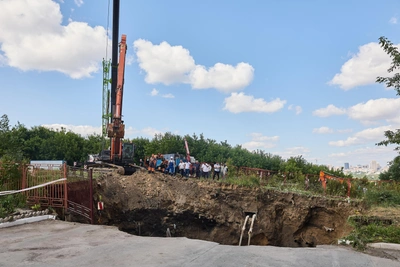 Ремонт коллектора в Горском займет два месяца