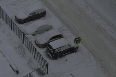Ryazan stuck in 10-point traffic jams due to snowfall