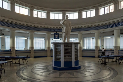Russian Post Sells Volgograd Main Post Office Round Hall