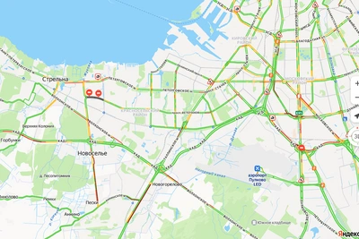 Петербургские дороги встали в пробках: КАД и ЗСД перекрыты