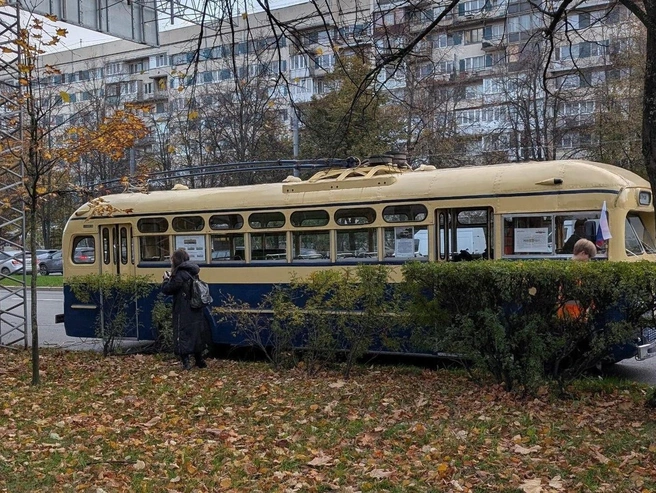 Петербург отметил 90-летие троллейбусного движения | Источник: Федор Данилов / FONTANKA.RU