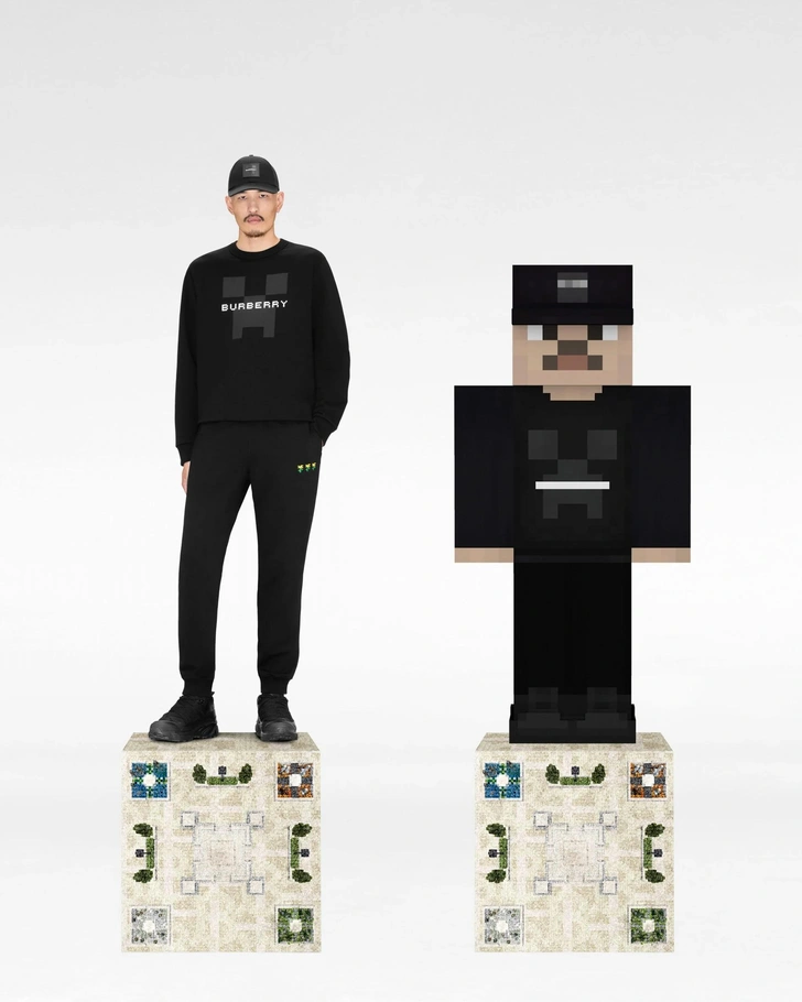 Burberry и Minecraft выпустили общую коллекцию одежды — в реальности и онлайн