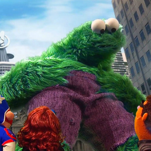 Куки Монстр борется за права овощей в пародии на «Мстителей»